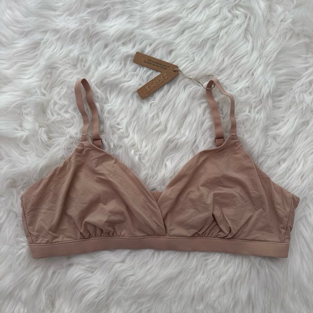 Skims Fits Everybody Crossover Bralette Mica Size 2X